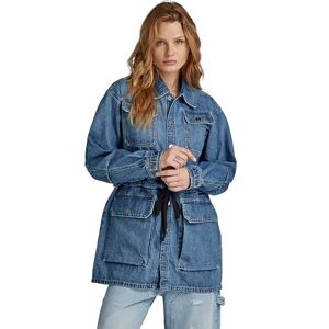 G-STAR Women's Modular Utility Jacket , Blue (faded cliffside blue D24346-D536-G326), M G-STAR Women's Modular Utility Jacket , Blue (faded cliffside blue D24346-D536-G326), M
