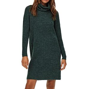 ONLY Women's Onljana L/S Cowlnck Dress Wool KNT Noos, Mallard Green Melange, XL ONLY Women's Onljana L/S Cowlnck Dress Wool KNT Noos, Mallard Green Melange, XL