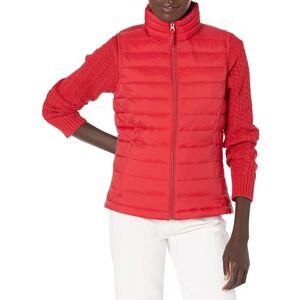 Amazon Essentials Women's Lightweight Water-Resistant Packable Puffer Gilet, Red, XL Amazon Essentials Women's Lightweight Water-Resistant Packable Puffer Gilet, Red, XL