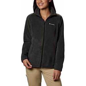 Columbia Women's Benton Springs Full Zip Fleece Jacket, Charcoal Heather, XXL Columbia Women's Benton Springs Full Zip Fleece Jacket, Charcoal Heather, XXL