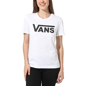 Vans Women's Flying V Crew Tee Regular Fit Round Collar Short Sleeve T Shirt, White (White White), 14 (Manufacturer Size: XL) Vans Women's Flying V Crew Tee Regular Fit Round Collar Short Sleeve T Shirt, White (White White), 14 (Manufacturer Size: XL)