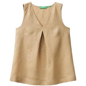 United Colors of Benetton Women's 5bmldq06w Blouse Shirt, Camel 193, M United Colors of Benetton Women's 5bmldq06w Blouse Shirt, Camel 193, M