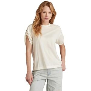 G-STAR Women's Adjustable Sleeve Loose Top, Beige/khaki (antique white D24504-C954-G286), XS G-STAR Women's Adjustable Sleeve Loose Top, Beige/khaki (antique white D24504-C954-G286), XS