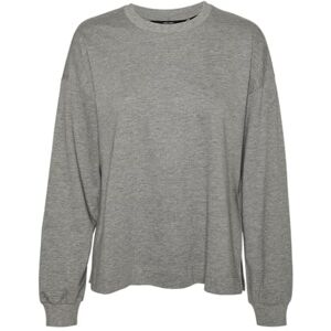 VERO MODA Women's Vmpira Ls Sweatshirt JRS, Light Grey Mix, XS VERO MODA Women's Vmpira Ls Sweatshirt JRS, Light Grey Mix, XS