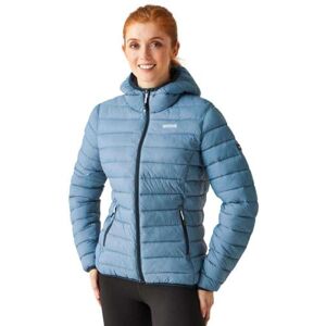Regatta Womens Hooded Insulated Jacket Padded Coat, Coronet Blue, 8 EU Regatta Womens Hooded Insulated Jacket Padded Coat, Coronet Blue, 8 EU