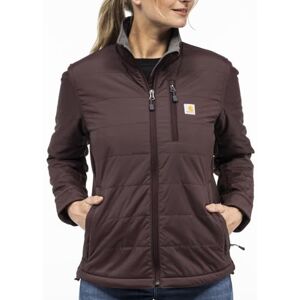 Carhartt Women's Winter Jacket Relaxed Fit Light Insulated, Blackberry, S Carhartt Women's Winter Jacket Relaxed Fit Light Insulated, Blackberry, S