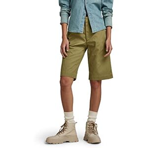 G-STAR Women's Chino Bermuda Shorts, Green (smoke olive D22900-C962-B212), 30 G-STAR Women's Chino Bermuda Shorts, Green (smoke olive D22900-C962-B212), 30
