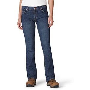 Dickies Women's Perfect Shape Denim Jean-Bootcut Stretch, Stonewashed Indigo Blue, 6 Dickies Women's Perfect Shape Denim Jean-Bootcut Stretch, Stonewashed Indigo Blue, 6