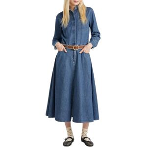 United Colors of Benetton Women's Vestito 4rzkdv0b5 Dress, Blue, M United Colors of Benetton Women's Vestito 4rzkdv0b5 Dress, Blue, M