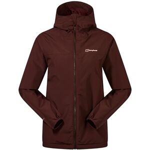 Berghaus Women's Deluge Pro Shell Rain Jacket Durable Breathable Coat, Insulated Cedar Brown, 18 Berghaus Women's Deluge Pro Shell Rain Jacket Durable Breathable Coat, Insulated Cedar Brown, 18