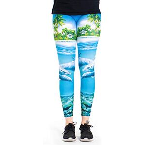 cosey Printed Colorful Leggings (one Size) Design Dolphin Coast cosey Printed Colorful Leggings (one Size) Design Dolphin Coast
