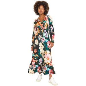 Joe Browns Women's Autumnal Floral Print Jersey Maxi Dress, Regular, Multi, UK 10 Joe Browns Women's Autumnal Floral Print Jersey Maxi Dress, Regular, Multi, UK 10
