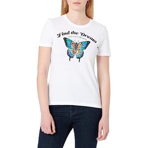 ONLY Women's Onlkita Reg S/S Butterfly Top Box JRS T-Shirt, Bright White/Print: Dream, Large (Pack of 3) ONLY Women's Onlkita Reg S/S Butterfly Top Box JRS T-Shirt, Bright White/Print: Dream, Large (Pack of 3)
