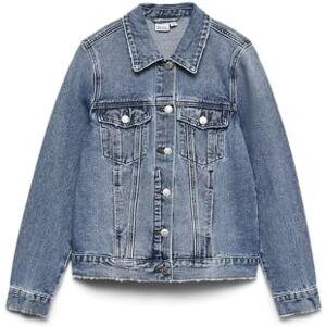 VERO MODA Women's Vmzorica LS Jacket Mix Noos, Medium Blue (Medium Blue Denim), XL VERO MODA Women's Vmzorica LS Jacket Mix Noos, Medium Blue (Medium Blue Denim), XL
