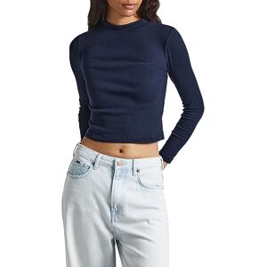 Pepe Jeans Women's Winona Perkins, Blue (Dulwich), L Pepe Jeans Women's Winona Perkins, Blue (Dulwich), L