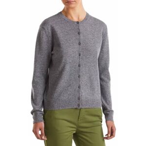 United Colors of Benetton Women's Maglia Coreana M/L 1002d5485 Cardigan Sweater, Grey, XL United Colors of Benetton Women's Maglia Coreana M/L 1002d5485 Cardigan Sweater, Grey, XL