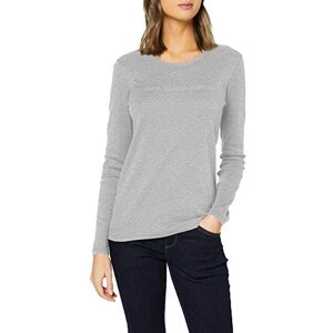 United Colors of Benetton Women's T-Shirt M/l, Melange Light Grey 501, X-Large United Colors of Benetton Women's T-Shirt M/l, Melange Light Grey 501, X-Large