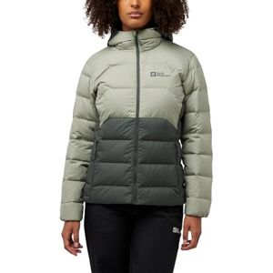 Jack Wolfskin Women's Ather Down Hoody W Down Jacket, Slate Green, XS Jack Wolfskin Women's Ather Down Hoody W Down Jacket, Slate Green, XS