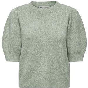 ONLY Women's Onlrica Life 2/4 KNT Noos Pullover Sweater, Chinois Green, XL ONLY Women's Onlrica Life 2/4 KNT Noos Pullover Sweater, Chinois Green, XL