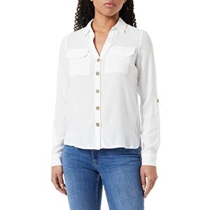VERO MODA Women's Vmbumpy New Noos Ptt L/S Shirt Blouse, Snow White, S/Petite VERO MODA Women's Vmbumpy New Noos Ptt L/S Shirt Blouse, Snow White, S/Petite