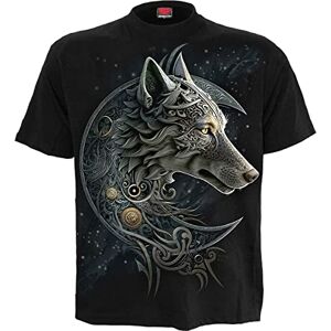 Spiral Celtic Wolf T-Shirt Black 4XL Spiral Celtic Wolf T-Shirt Black 4XL