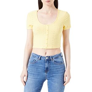 ONLY Women's Onlsandra S/S Placket Top JRS T-Shirt, Sundress, M ONLY Women's Onlsandra S/S Placket Top JRS T-Shirt, Sundress, M