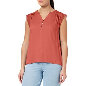 ONLY Women's ONLNINA Capsleeve TOP WVN T-Shirt, Calypso Coral, M ONLY Women's ONLNINA Capsleeve TOP WVN T-Shirt, Calypso Coral, M