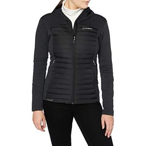 Berghaus Women's Nula Hybrid Synthetic Insulated Jacket Durable Design Water Resistant Insulated Jacket, Black/Black, 10 Berghaus Women's Nula Hybrid Synthetic Insulated Jacket Durable Design Water Resistant Insulated Jacket, Black/Black, 10