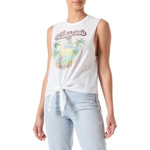 ONLY Women's Onllucy S/L Knot Eagle Top Box JRS T-Shirt, White, XL ONLY Women's Onllucy S/L Knot Eagle Top Box JRS T-Shirt, White, XL