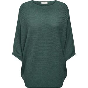 JDY Women's NEW Behave BATSLEEVE PULLOV. KNT NOOS Sweater, North Atlantic/Detail: Melange, S JDY Women's NEW Behave BATSLEEVE PULLOV. KNT NOOS Sweater, North Atlantic/Detail: Melange, S