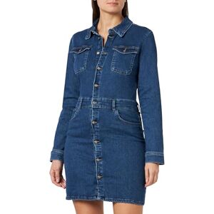 ONLY Bestseller A/S Women's ONLANNIKA LS Stretch DNM Dress CRO Dress, Medium Blue Denim, XS, Medium Blue Denim, XS ONLY Bestseller A/S Women's ONLANNIKA LS Stretch DNM Dress CRO Dress, Medium Blue Denim, XS, Medium Blue Denim, XS