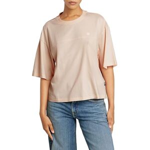G-STAR Women's Horizontal Seam Loose Top, Pink (linen D26134-336-G998), XS G-STAR Women's Horizontal Seam Loose Top, Pink (linen D26134-336-G998), XS