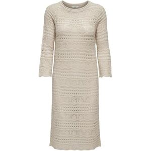 JDY Women's sun Lay 3/4 Boat Neck Dress KNT Noos Knit, Sandshell, L JDY Women's sun Lay 3/4 Boat Neck Dress KNT Noos Knit, Sandshell, L