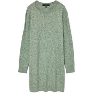 VERO MODA Women's Vmdoffy Ls O-Neck Dress Ga Noos, Laurel Wreath Melange, L VERO MODA Women's Vmdoffy Ls O-Neck Dress Ga Noos, Laurel Wreath Melange, L