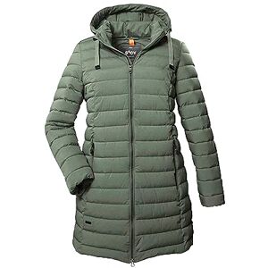 STOY Women's Quilted Parka with Zip-Off Hood Large Sizes STW 5 WMN QLTD PRK, Dark Mint, 46, 39790-000 STOY Women's Quilted Parka with Zip-Off Hood Large Sizes STW 5 WMN QLTD PRK, Dark Mint, 46, 39790-000