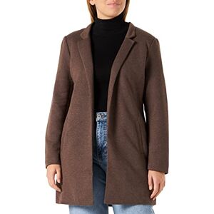 ONLY Women's ONLSOHO Coatigan OTW NOOS Blazer, Hot Fudge/Detail:Melange, S ONLY Women's ONLSOHO Coatigan OTW NOOS Blazer, Hot Fudge/Detail:Melange, S