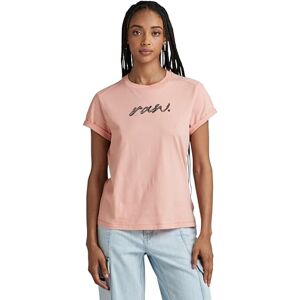 G-STAR Women's RAW Dot Top, Pink (deep berry shake D24497-D626-B115), L G-STAR Women's RAW Dot Top, Pink (deep berry shake D24497-D626-B115), L