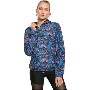 Urban Classics Women's Ladies Pull Over Jacket Windbreaker, Digital Dusk Violet Camo, S Urban Classics Women's Ladies Pull Over Jacket Windbreaker, Digital Dusk Violet Camo, S