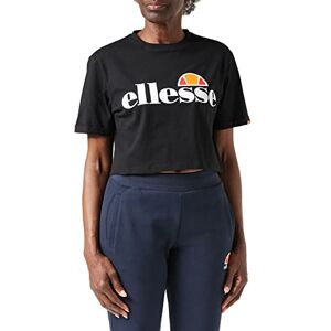 ellesse Women's Alberta Cropped Tee T shirt, Anthracite, 16 EU ellesse Women's Alberta Cropped Tee T shirt, Anthracite, 16 EU