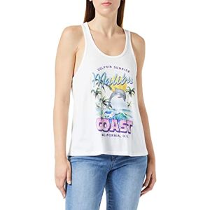 ONLY Women's ONLLUCY S/L Beachy Box JRS Top, Cloud Dancer/Print: Coast, S, Cloud Dancer/Print: Coast, S ONLY Women's ONLLUCY S/L Beachy Box JRS Top, Cloud Dancer/Print: Coast, S, Cloud Dancer/Print: Coast, S