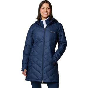 Columbia Women's Long Hooded Puffer Jacket, Heavenly Columbia Women's Long Hooded Puffer Jacket, Heavenly
