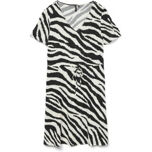 VERO MODA Women's Vmeasy Joy SS Short Dress WVN Ga, Birch, M VERO MODA Women's Vmeasy Joy SS Short Dress WVN Ga, Birch, M