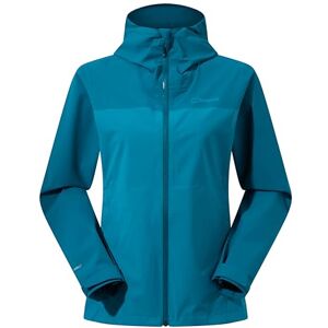 Berghaus Women's Arnaby Hooded Waterproof Jacket Lightweight Stretch, Deep Ocean/Jungle Jewel Berghaus Women's Arnaby Hooded Waterproof Jacket Lightweight Stretch, Deep Ocean/Jungle Jewel