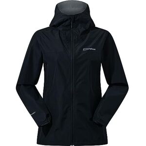 Berghaus Deluge Pro 3.0 Shell Rain Jacket Breathable Coat Durable Waterproof Adjustable Jacket, Black/Black, 18 Berghaus Deluge Pro 3.0 Shell Rain Jacket Breathable Coat Durable Waterproof Adjustable Jacket, Black/Black, 18