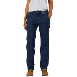 Dickies , Women's, Denim Carpenter Pant Straight, Dark Stone WASH, 8/Regular Dickies , Women's, Denim Carpenter Pant Straight, Dark Stone WASH, 8/Regular