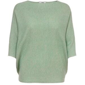 JDY ONLY Women's NEW Behave BATSLEEVE PULLOV. KNT NOOS Sweater, Basil/Detail:Melange, S JDY ONLY Women's NEW Behave BATSLEEVE PULLOV. KNT NOOS Sweater, Basil/Detail:Melange, S