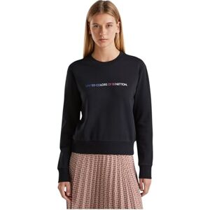 United Colors of Benetton Women's Trikot G/C M/L 3j68d107z Hooded Sweatshirt, Black, XL United Colors of Benetton Women's Trikot G/C M/L 3j68d107z Hooded Sweatshirt, Black, XL