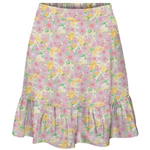 VERO MODA Women's Vmemma Henna H/W Short Skirt WVN Ga, Birch/AOP:asta Flower, XS VERO MODA Women's Vmemma Henna H/W Short Skirt WVN Ga, Birch/AOP:asta Flower, XS