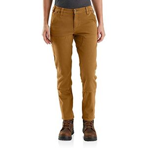 Carhartt , Women's, Rugged Flex® Relaxed Fit Twill Double-Front Work Pant, ® Brown, W12/REG Carhartt , Women's, Rugged Flex® Relaxed Fit Twill Double-Front Work Pant, ® Brown, W12/REG