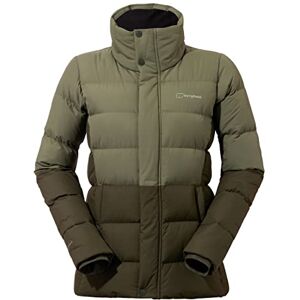 Berghaus Women's Rosthwaite Reflect Down Jacket Insulated Coat Durable Design Water Resistant, Deep Depths Green/Dusty Olive, 18 Berghaus Women's Rosthwaite Reflect Down Jacket Insulated Coat Durable Design Water Resistant, Deep Depths Green/Dusty Olive, 18
